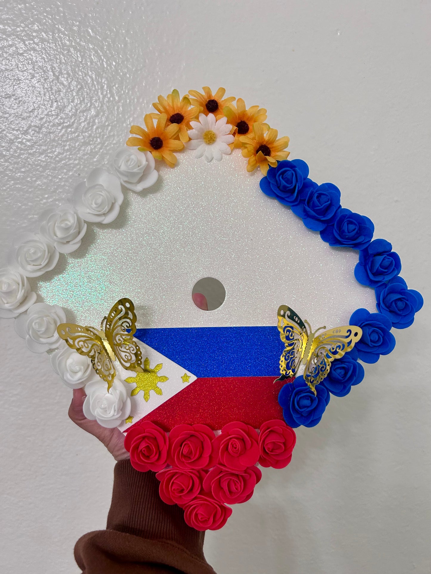 Graduation cap topper