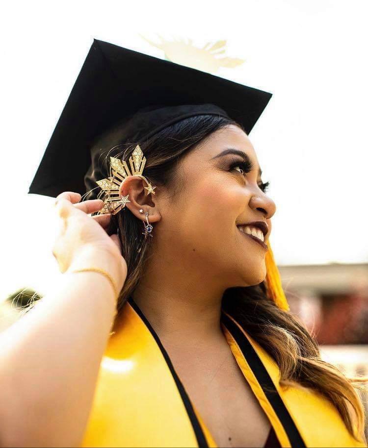 Three Star & the Sun Earcuff inspired by Ms. Universe Catriona Gray