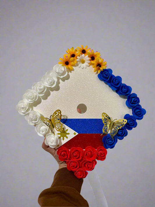 Graduation cap topper