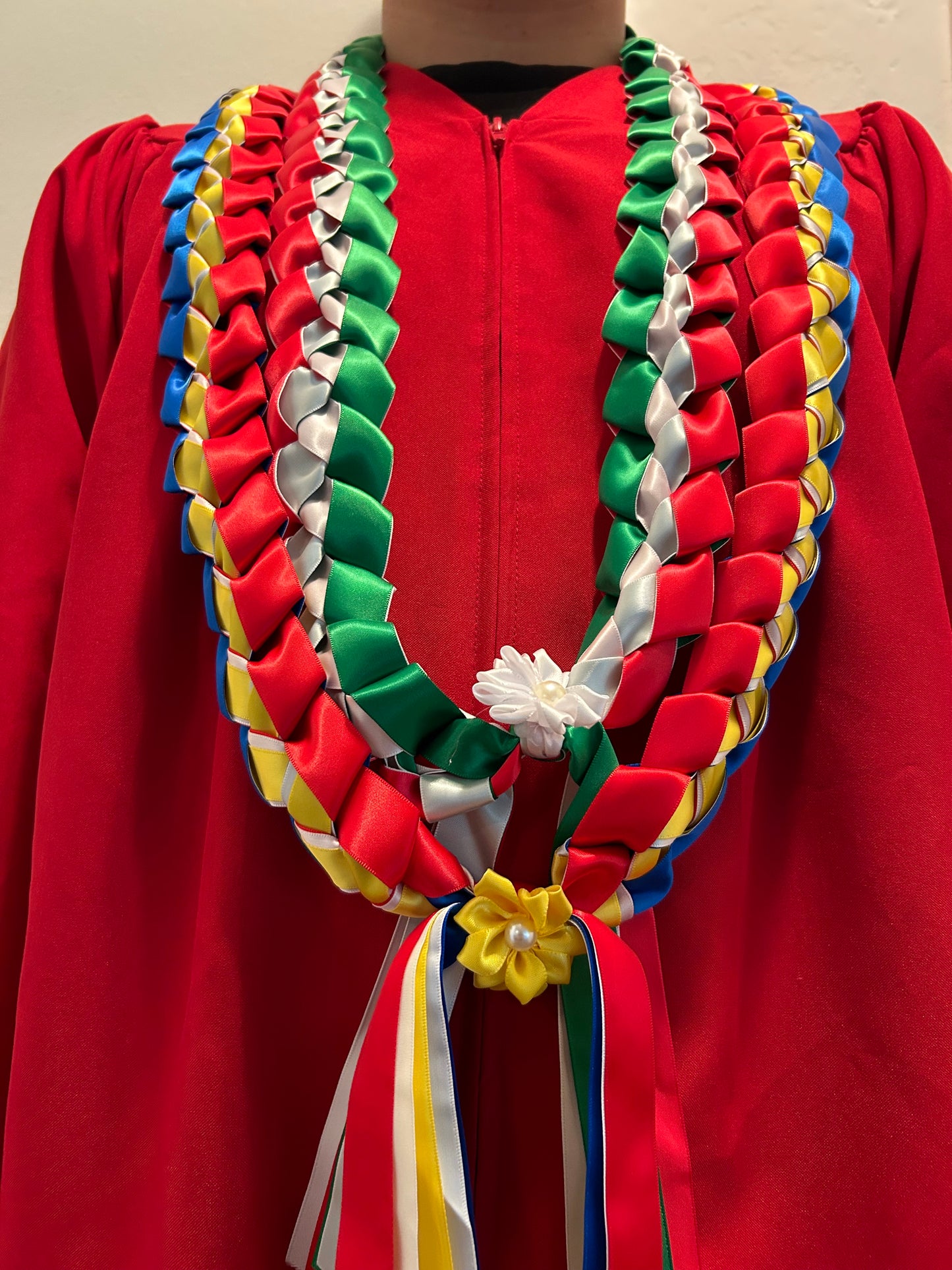 Philippines & Mexico Graduation leis