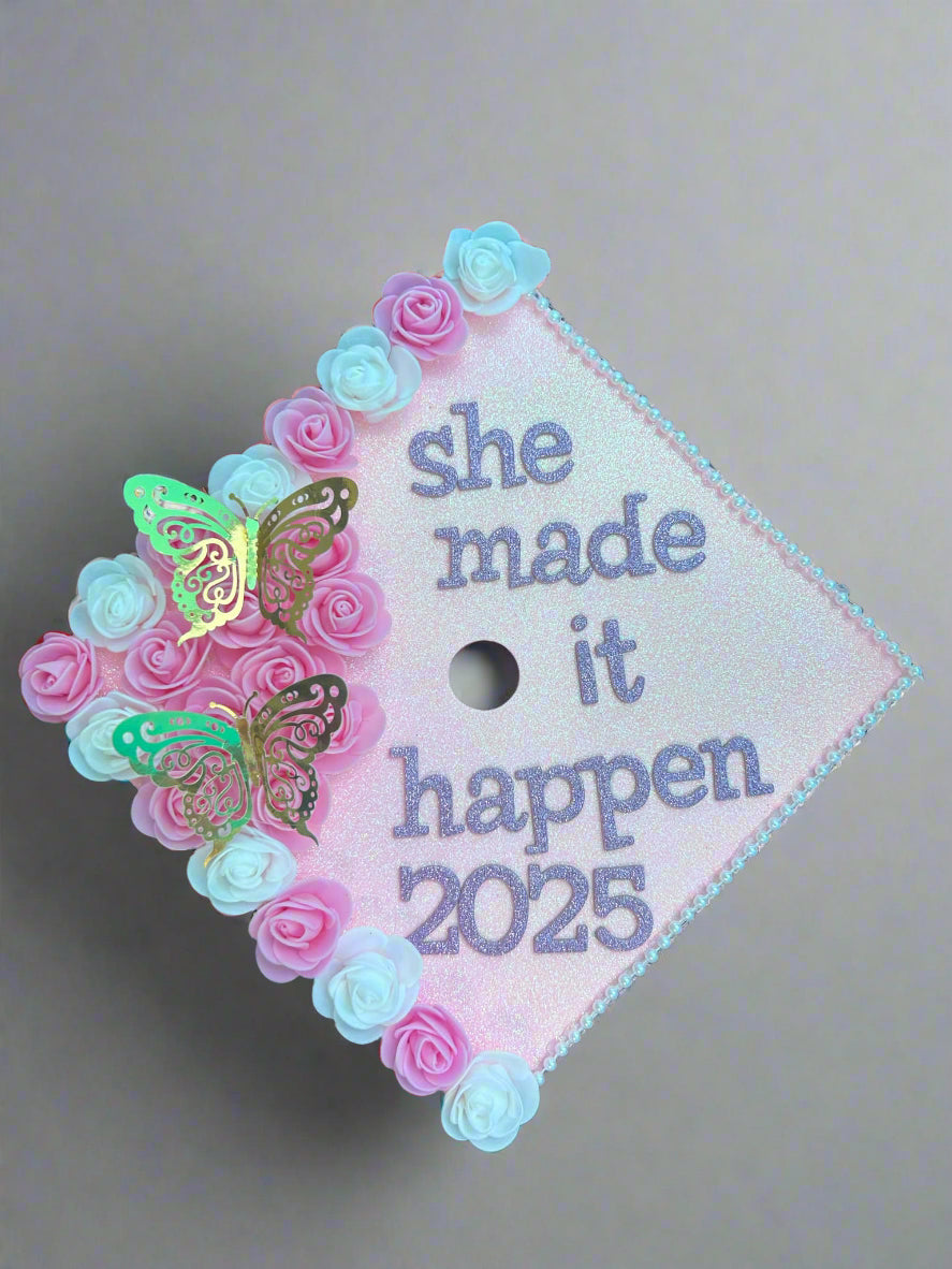 Graduation cap topper