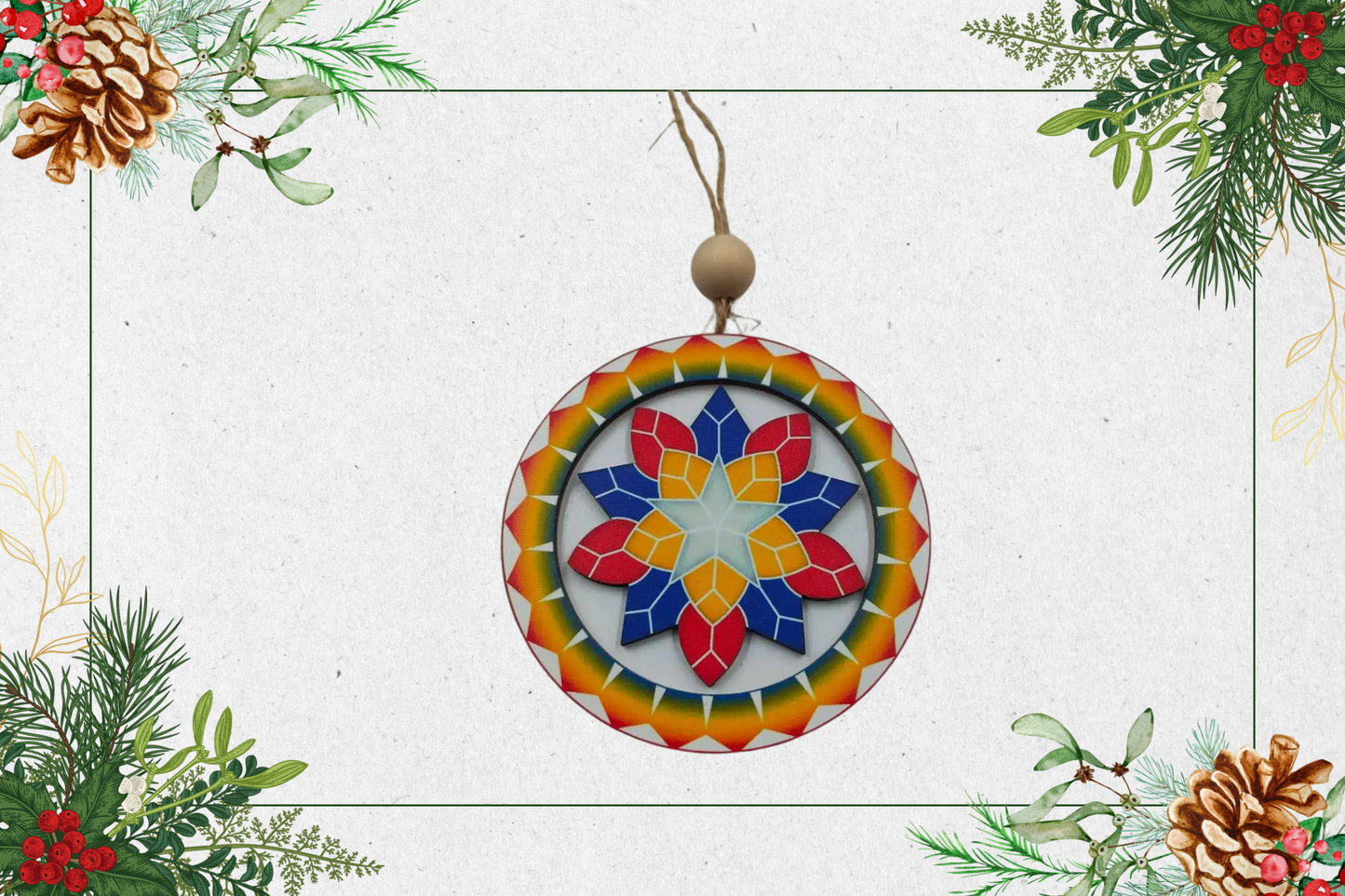 Christmas Parol Ornament