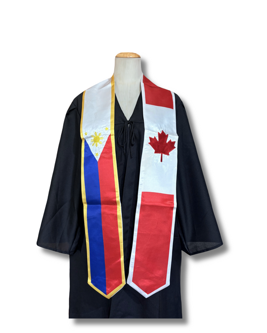 Philippine Canada Graduation Sash/Stole