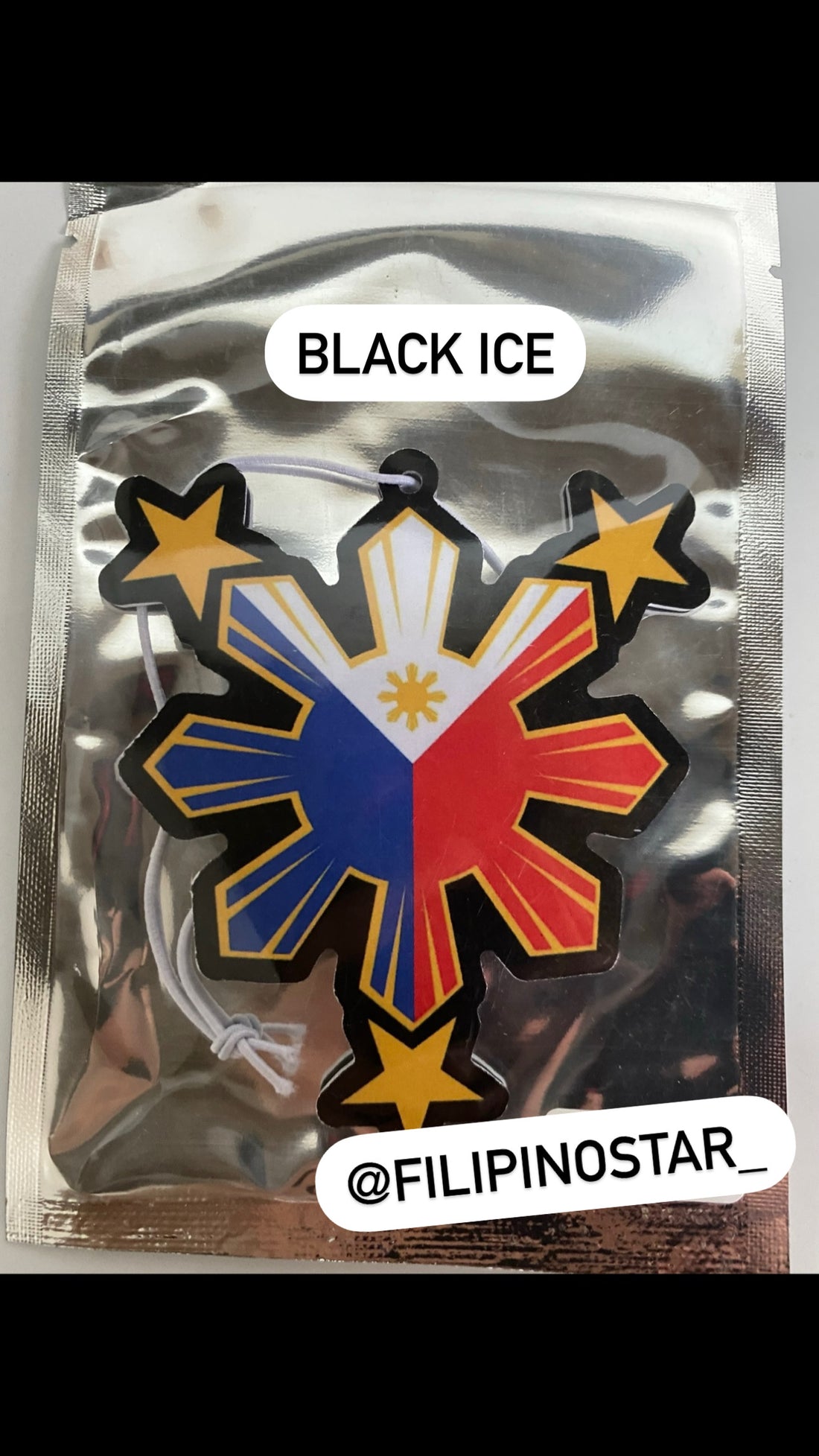 Filipino Inspired Car Air freshener ( 3 count ) FilipinoStar