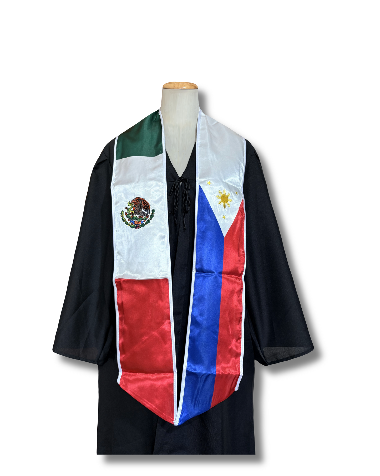 Philippines Mexico Graduation Sash