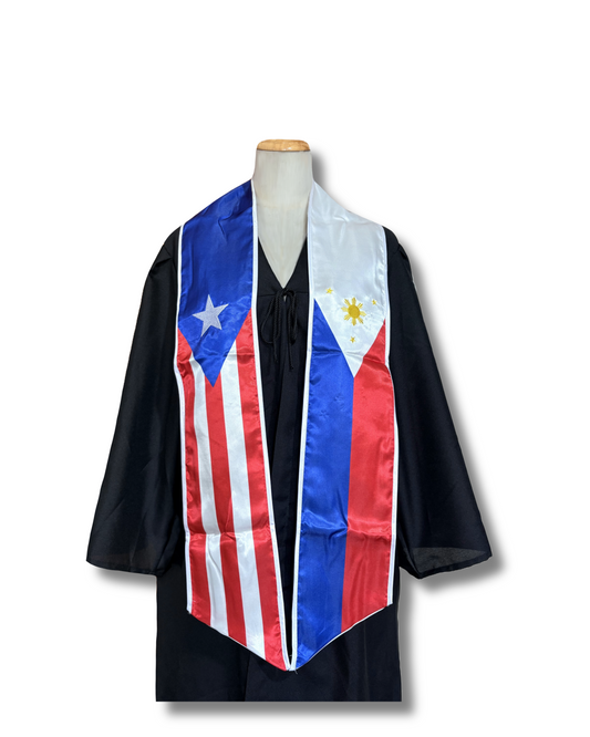 Philippines Puerto Rican Graduation Sash