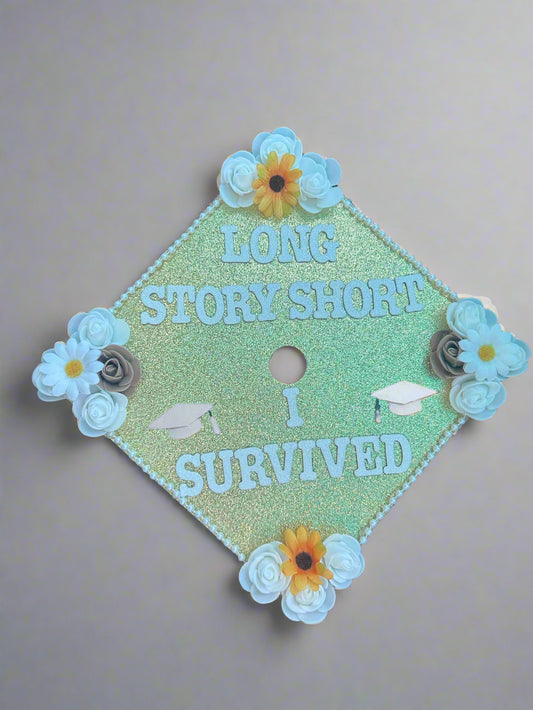 Graduation cap topper