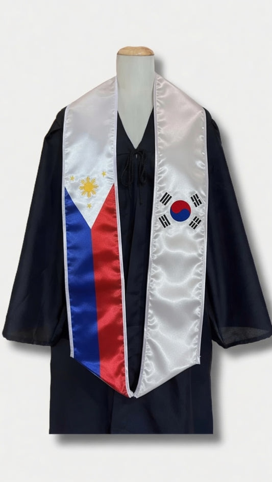 Philippines/ Korea Graduation Sash