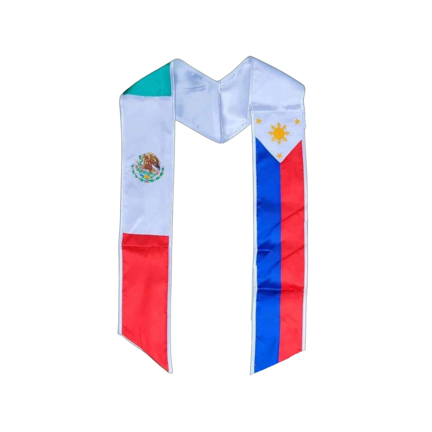 Philippines Mexico Graduation Sash